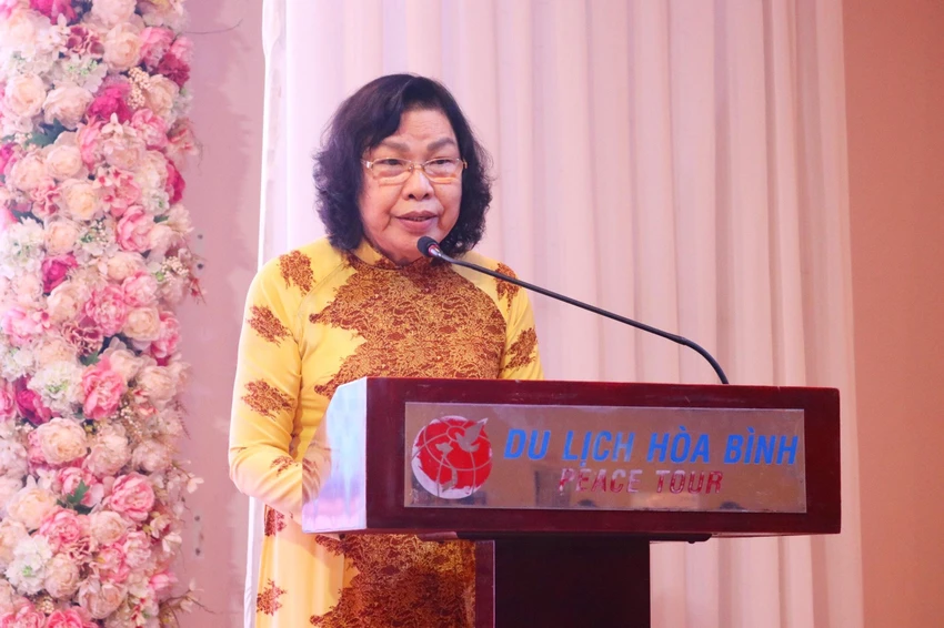 Bà Mai Thị Ngọc Mai -Trưởng cơ quan Thường trực phía Nam - Chủ tịch Hội bảo vệ Quyền trẻ em TP.HCM phát biểu tại chương trình. Ảnh: TÚ NGÂN. Bà Mai Thị Ngọc Mai -Trưởng cơ quan Thường trực phía Nam - Chủ tịch Hội bảo vệ Quyền trẻ em TP.HCM phát biểu tại chương trình. Ảnh: TÚ NGÂN.