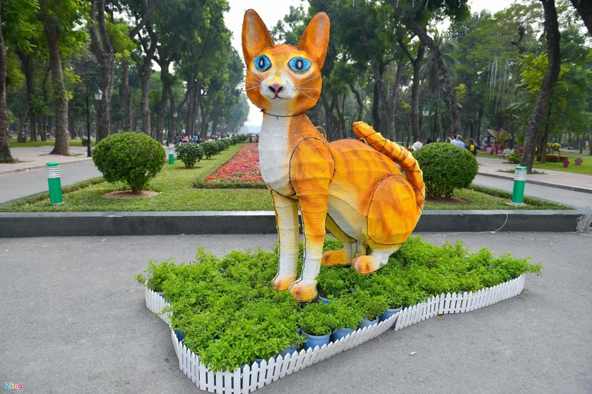 Linh vật mèo tại Hà Nội. Linh vật mèo tại Hà Nội.