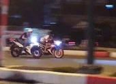 'Quái xế' tụ tập náo loạn đường Phạm Văn Đồng