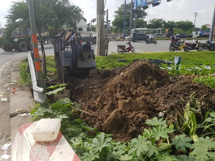 Hiện trường, nơi xảy ra vụ việc. Ảnh: TS Hiện trường, nơi xảy ra vụ việc. Ảnh: TS
