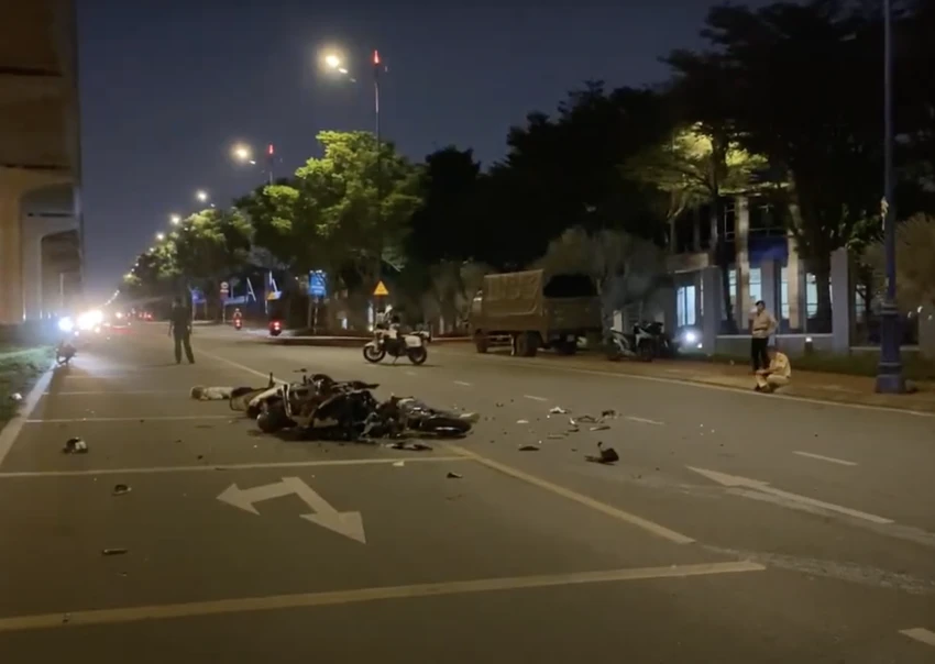 2 thanh niên tử vong sau tai nạn giữa 2 xe máy tại TP Thủ Đức