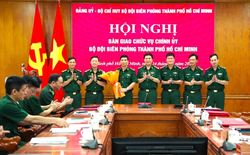 Đại tá Đỗ Vĩnh Thăng làm Chính ủy Bộ đội biên Phòng TP.HCM