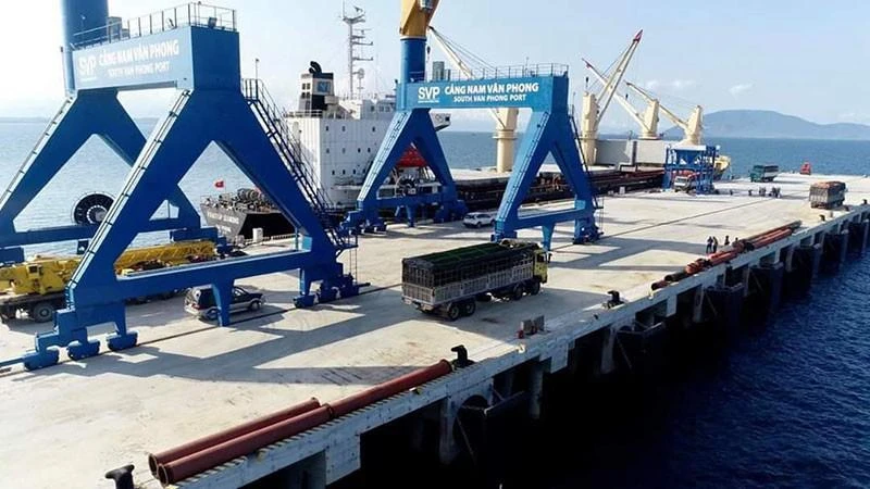 KKT Vân Phong được quy hoạch để phát triển cảng biển. Ảnh: VN KKT Vân Phong được quy hoạch để phát triển cảng biển. Ảnh: VN
