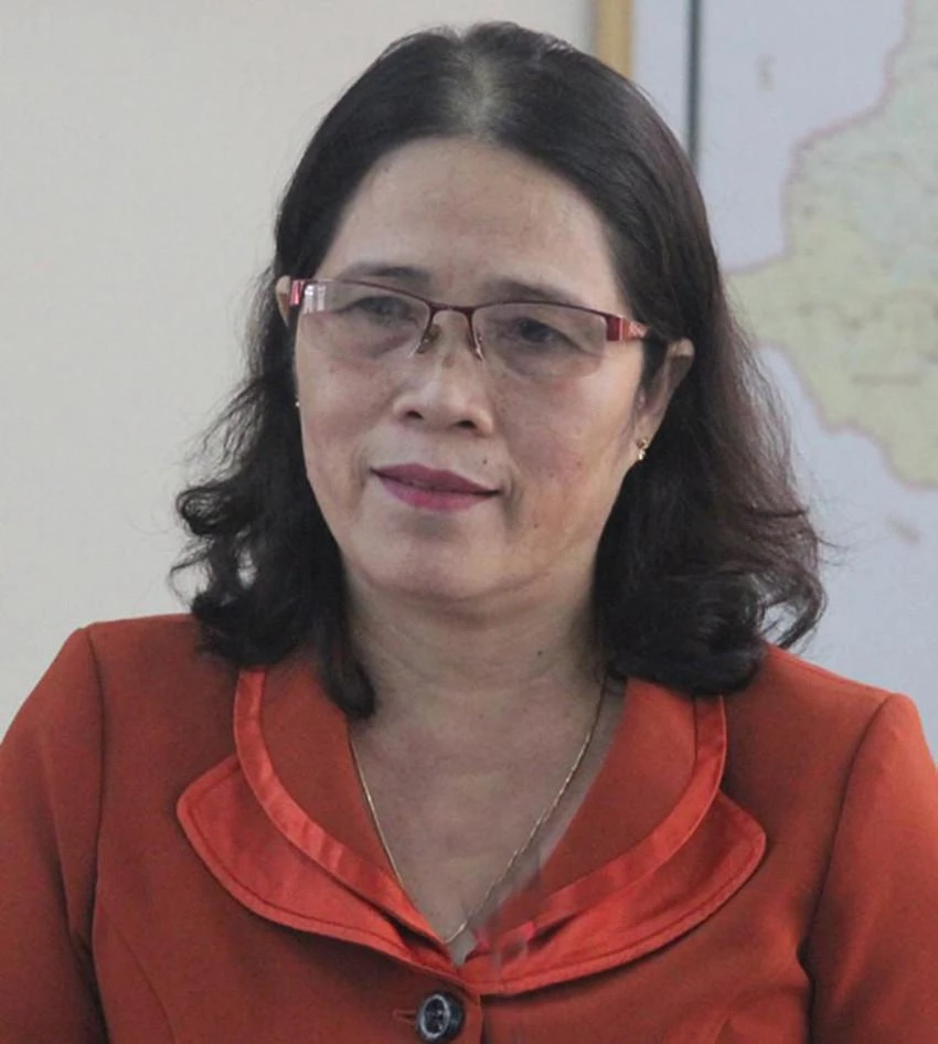 Bà Nguyễn Thị Nở khi còn giữ chức phó giám đốc Sở Tài chính. Ảnh tư liệu Bà Nguyễn Thị Nở khi còn giữ chức phó giám đốc Sở Tài chính. Ảnh tư liệu