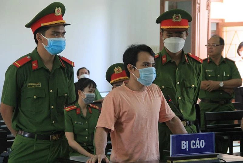 Bị cáo Đoàn Minh Hải nghe tuyên án. Ảnh: TẤN LỘC Bị cáo Đoàn Minh Hải nghe tuyên án. Ảnh: TẤN LỘC