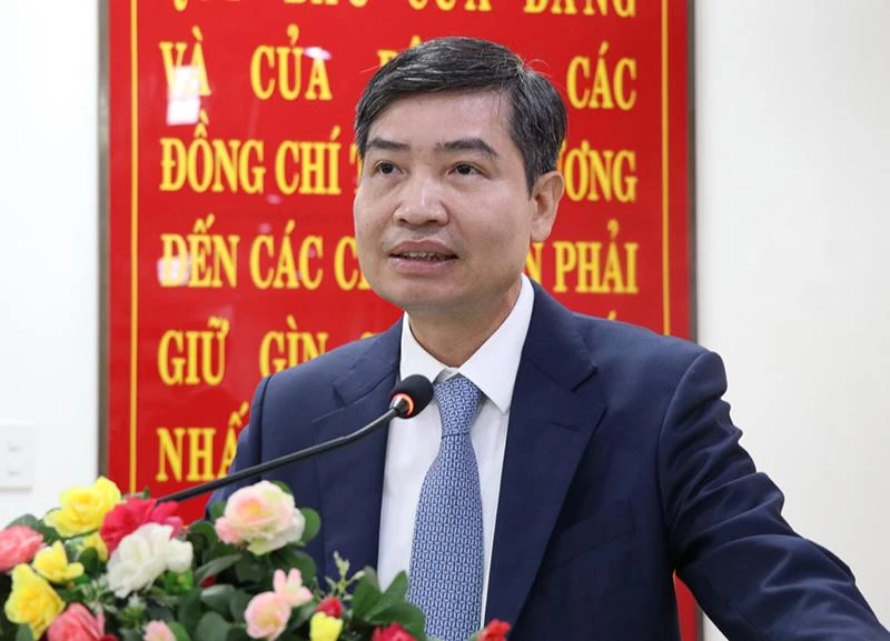 Ông Tạ Anh Tuấn, tân Phó Bí thư Tỉnh ủy Phú Yên. Ảnh: VŨ XUÂN Ông Tạ Anh Tuấn, tân Phó Bí thư Tỉnh ủy Phú Yên. Ảnh: VŨ XUÂN