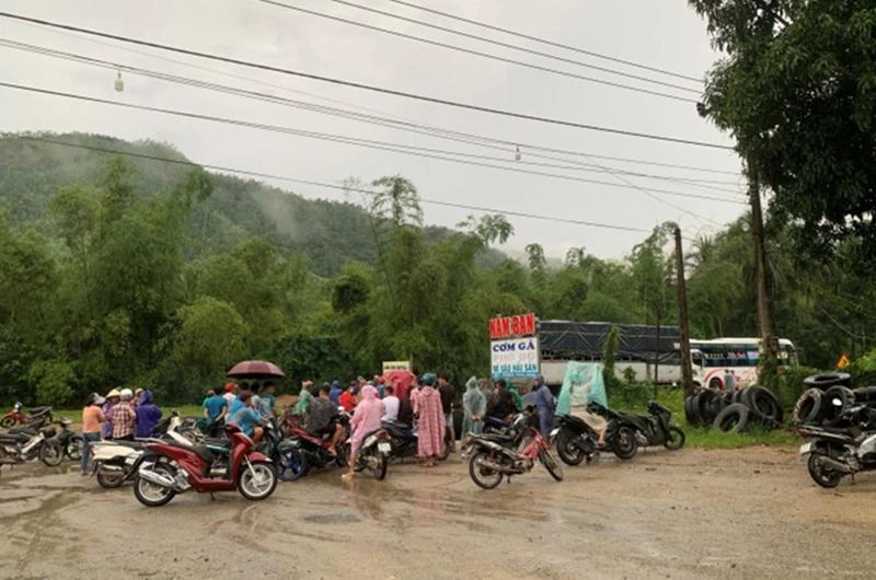 Khu vực xảy ra vụ tai nạn. Ảnh: CTV Khu vực xảy ra vụ tai nạn. Ảnh: CTV