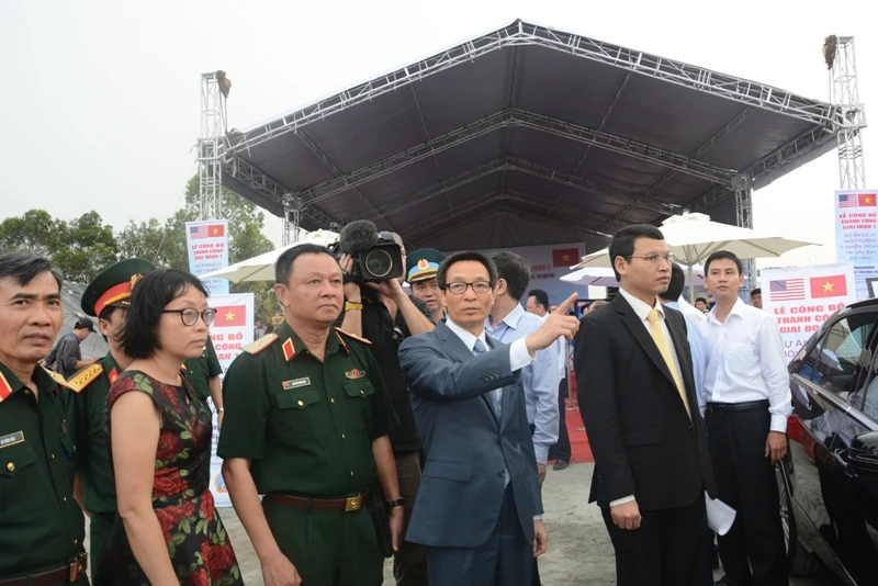 Xử lý xong 45.000 m3 đất nhiễm dioxin tại sân bay Đà Nẵng ảnh 2 Xử lý xong 45.000 m3 đất nhiễm dioxin tại sân bay Đà Nẵng ảnh 2