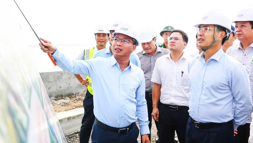 Chủ tịch UBND TP Đà Nẵng Phạm Đức Ấn tiếp tục thị sát 5 dự án trọng điểm