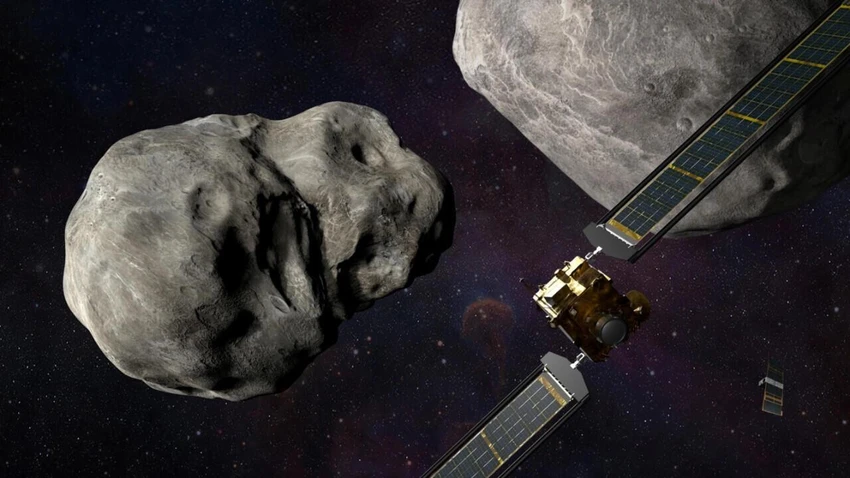 Hình minh họa tàu vũ trụ DART của NASA. Ảnh: REUTERS