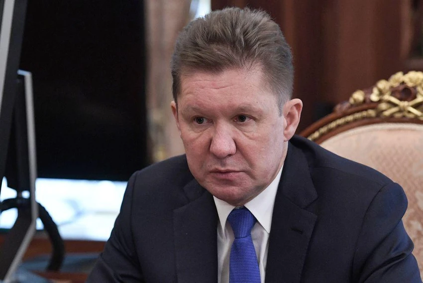 Giám đốc điều hành tập đoàn Gazprom - ông Alexei Miller (ảnh) tham dự cuộc họp với Tổng thống Nga Vladimir Putin tại Điện Kremlin ở thủ đô Moscow (Nga) ngày 12-3-2019. Ảnh: SPUTNIK Giám đốc điều hành tập đoàn Gazprom - ông Alexei Miller (ảnh) tham dự cuộc họp với Tổng thống Nga Vladimir Putin tại Điện Kremlin ở thủ đô Moscow (Nga) ngày 12-3-2019. Ảnh: SPUTNIK