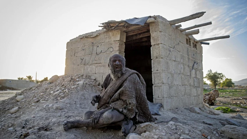 Cụ ông Amou Haji. Ảnh: AFP