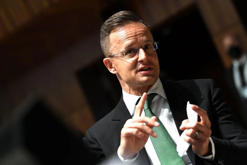 Ngoại trưởng Hungary - ông Peter Szijjarto ngày 22-6-2021. Ảnh: REUTERS Ngoại trưởng Hungary - ông Peter Szijjarto ngày 22-6-2021. Ảnh: REUTERS