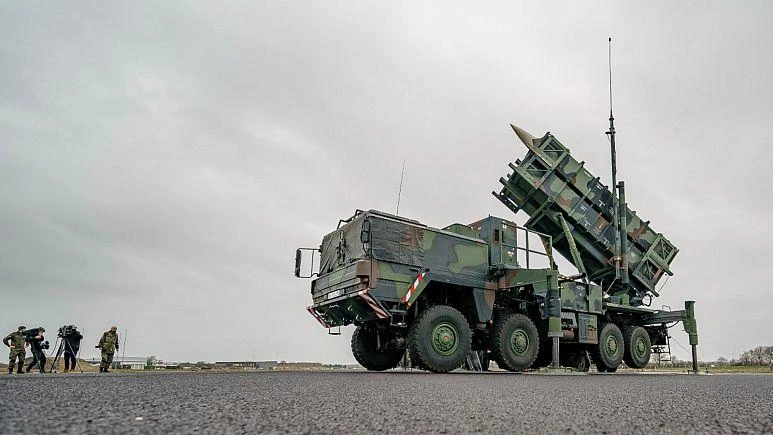 Hệ thống phòng thủ tên lửa Patriot của Đức. Ảnh: AP Hệ thống phòng thủ tên lửa Patriot của Đức. Ảnh: AP