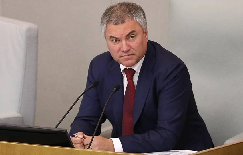 Chủ tịch Duma Quốc gia Nga Vyacheslav Volodin. Ảnh: TASS