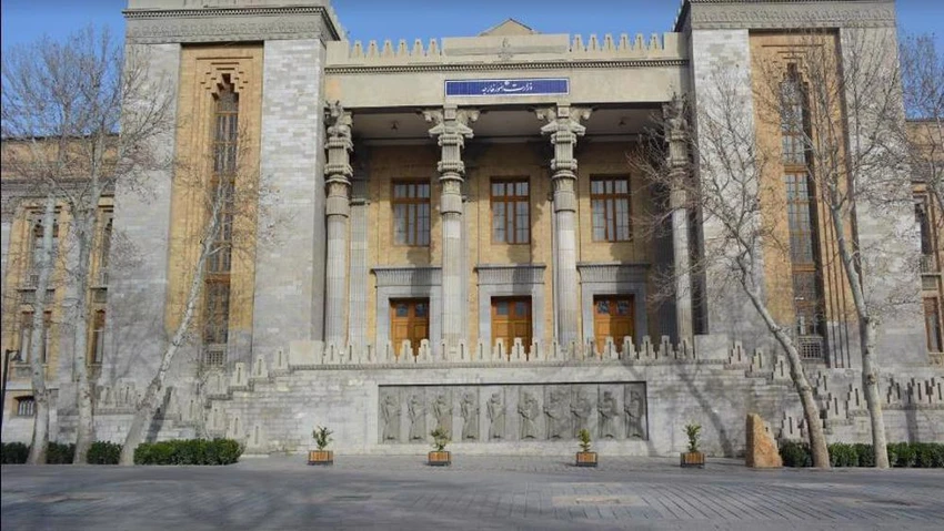 Trụ sở Bộ Ngoại giao Iran ở thủ đô Tehran. Ảnh: PRESS TV Trụ sở Bộ Ngoại giao Iran ở thủ đô Tehran. Ảnh: PRESS TV