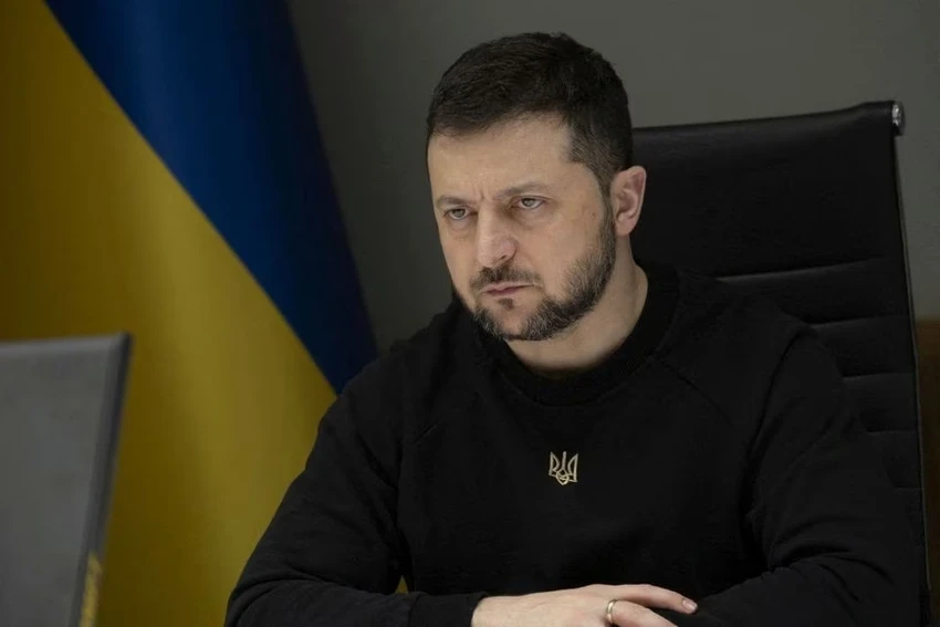 Tổng thống Ukraine Volodymyr Zelensky. Ảnh: REUTERS Tổng thống Ukraine Volodymyr Zelensky. Ảnh: REUTERS