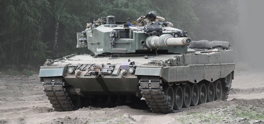 Một chiếc Leopard 2A4. Ảnh: KMW Một chiếc Leopard 2A4. Ảnh: KMW