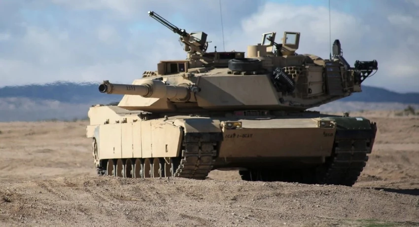 Xe tăng hạng nặng M1 Abrams của Mỹ. Ảnh: EURASIAN TIMES Xe tăng hạng nặng M1 Abrams của Mỹ. Ảnh: EURASIAN TIMES