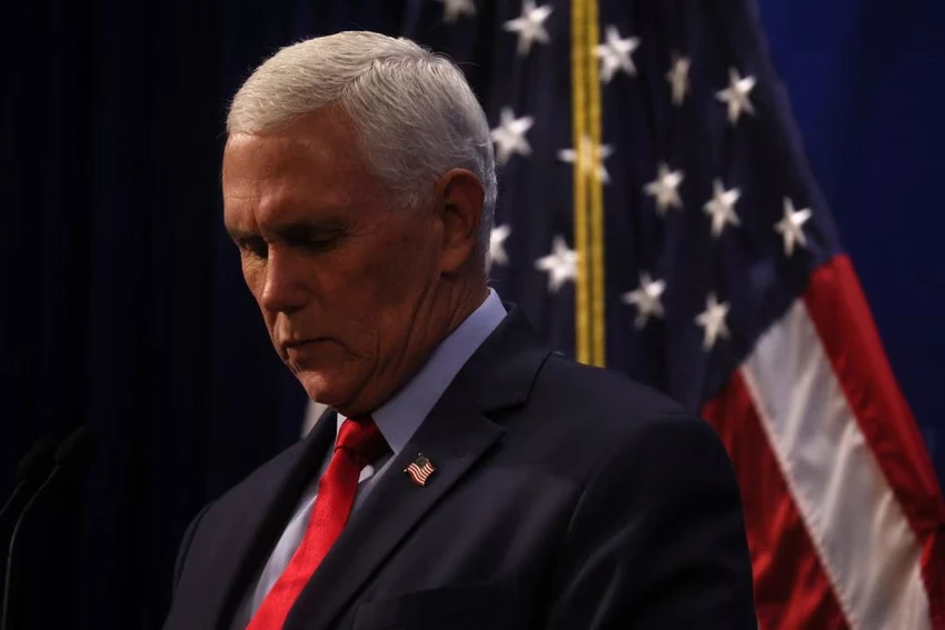 Cựu Phó Tổng thống Mỹ Mike Pence. Ảnh: REUTERS Cựu Phó Tổng thống Mỹ Mike Pence. Ảnh: REUTERS