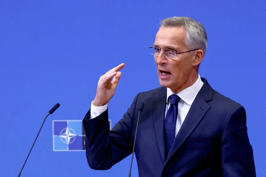 Tổng thư ký NATO Jens Stoltenberg. Ảnh: REUTERS