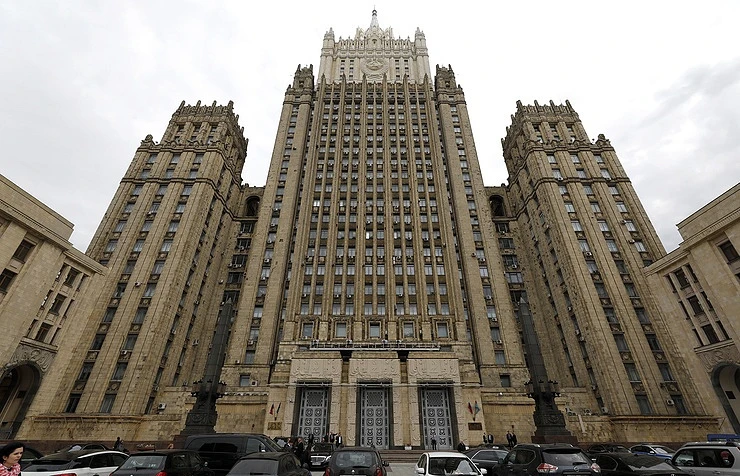 Trụ sở Bộ Ngoại giao Nga ở thủ đô Moscow. Ảnh: TASS Trụ sở Bộ Ngoại giao Nga ở thủ đô Moscow. Ảnh: TASS