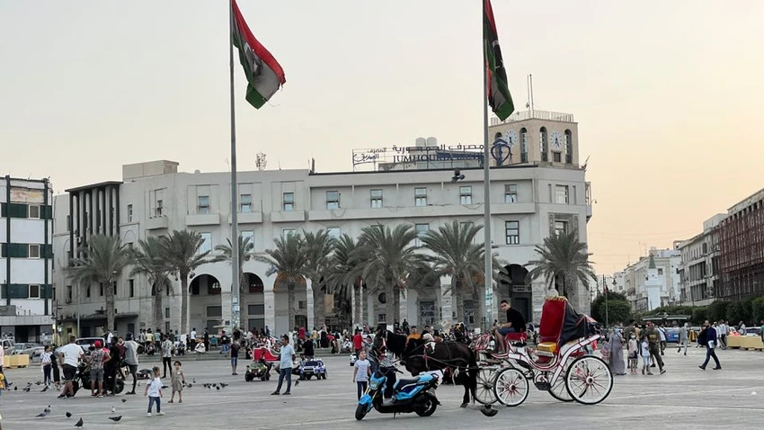 Quảng trường Liệt sĩ, thủ đô Tripoli, Libya. Ảnh: REUTERS Quảng trường Liệt sĩ, thủ đô Tripoli, Libya. Ảnh: REUTERS