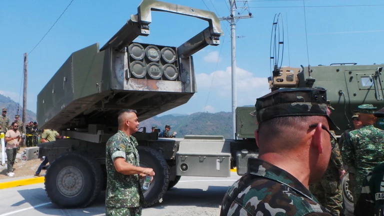 Hệ thống pháo phản lực cơ động cao (HIMARS). Ảnh: GETTY IMAGES Hệ thống pháo phản lực cơ động cao (HIMARS). Ảnh: GETTY IMAGES