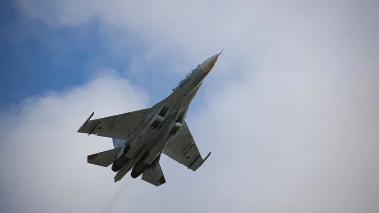 Máy bay chiến đấu Su-27 của Nga. Ảnh: SPUTNIK Máy bay chiến đấu Su-27 của Nga. Ảnh: SPUTNIK