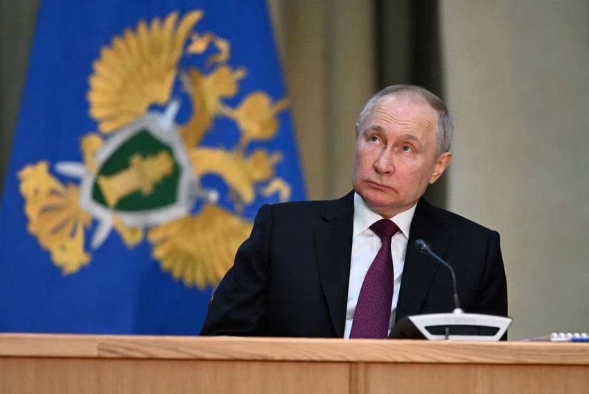 Tổng thống Nga Vladimir Putin tham dự một cuộc họp tại thủ đô Moscow (Nga) ngày 15-3. Ảnh: SPUTNIK Tổng thống Nga Vladimir Putin tham dự một cuộc họp tại thủ đô Moscow (Nga) ngày 15-3. Ảnh: SPUTNIK