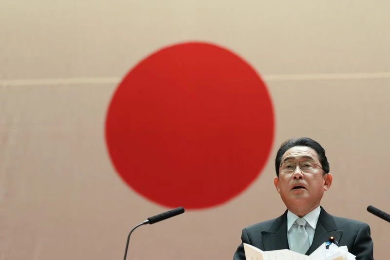 Thủ tướng Nhật Funio Kishida. Ảnh: Bloomberg.