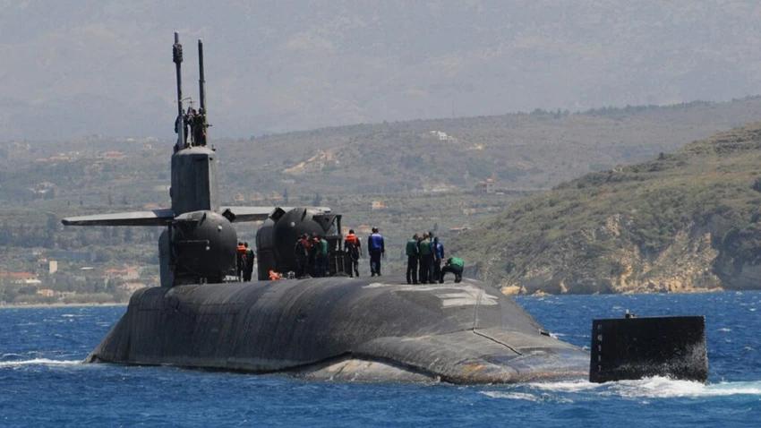 Dòng tàu ngầm SSGN của lớp Ohio. Ảnh: HẢI QUÂN MỸ Dòng tàu ngầm SSGN của lớp Ohio. Ảnh: HẢI QUÂN MỸ