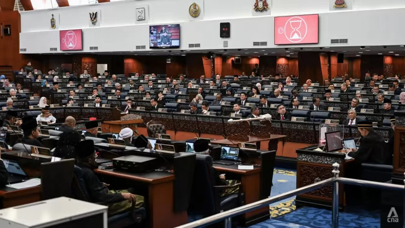 Một cuộc họp của quốc hội Malaysia. Ảnh: CNA