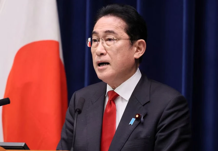 Thủ tướng Nhật Fumio Kishida. Ảnh: REUTERS Thủ tướng Nhật Fumio Kishida. Ảnh: REUTERS