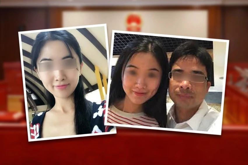 Bà Zhai Xinxin và chồng cũ là ông Su Xiangmao. Ảnh: SOUTH CHINA MORNING POST Bà Zhai Xinxin và chồng cũ là ông Su Xiangmao. Ảnh: SOUTH CHINA MORNING POST