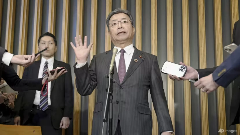 Ông Koichi Tani - chủ tịch Ủy ban Công an Quốc gia Nhật. Ảnh: AP