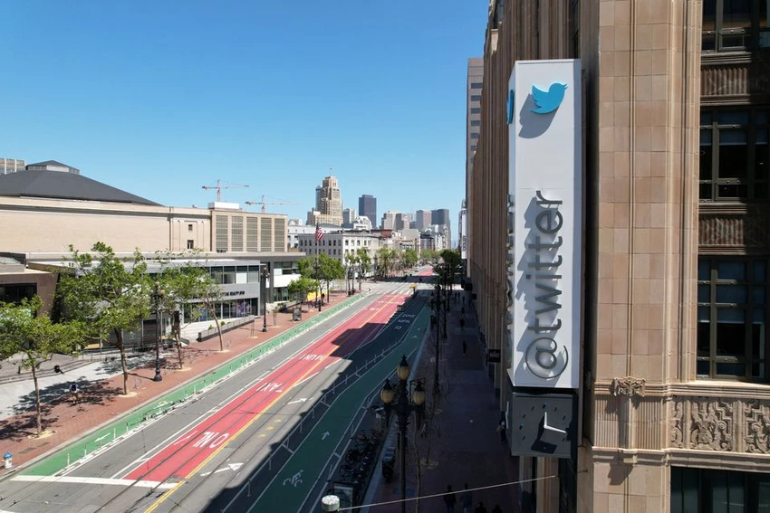 Trụ sở Twitter tại San Francisco, California, Mỹ. Ảnh: REUTERS Trụ sở Twitter tại San Francisco, California, Mỹ. Ảnh: REUTERS