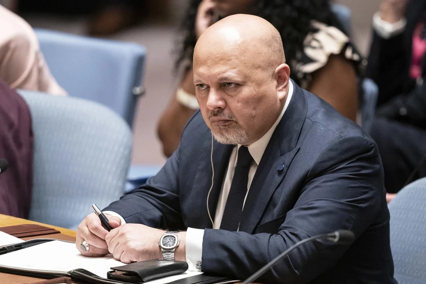 Công tố viên Karim Khan của Tòa án Hình sự Quốc tế (ICC). Ảnh: GETTY IMAGES Công tố viên Karim Khan của Tòa án Hình sự Quốc tế (ICC). Ảnh: GETTY IMAGES