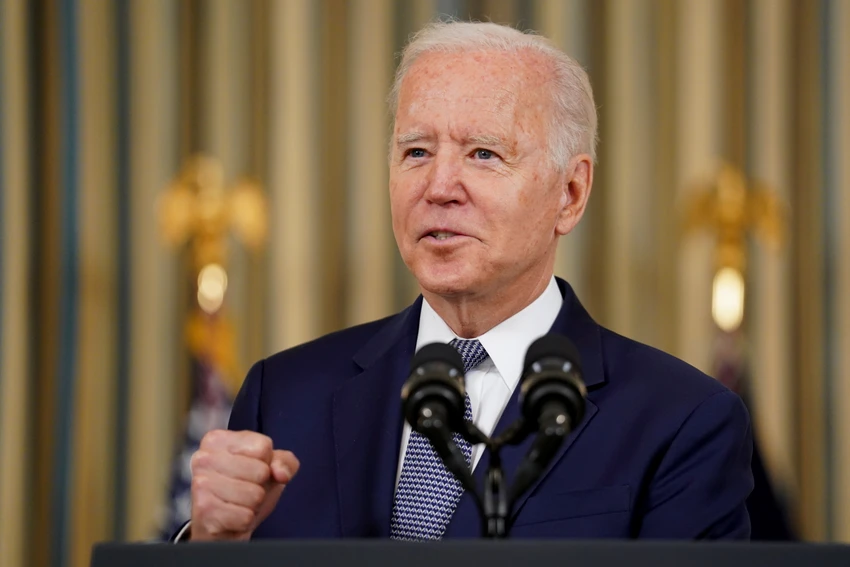 Tổng thống Mỹ Joe Biden. Ảnh: REUTERS Tổng thống Mỹ Joe Biden. Ảnh: REUTERS