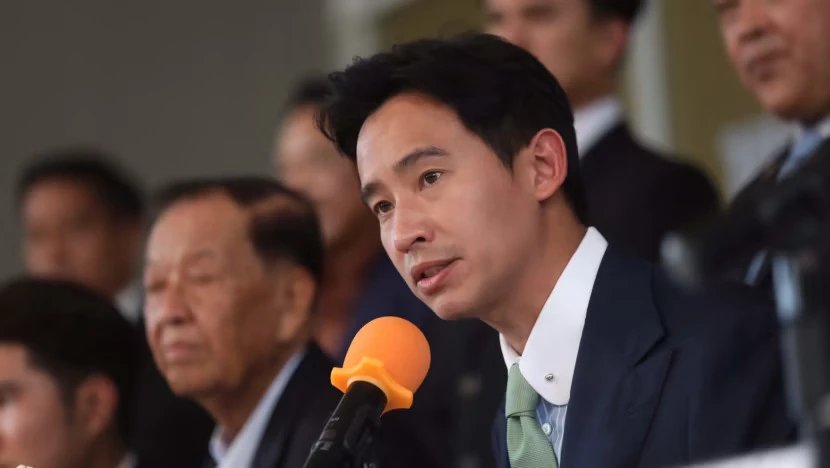 Ông Pita Limjaroenrat - ứng viên thủ tướng của đảng Tiến bước. Ảnh: ĐẢNG TIẾN BƯỚC Ông Pita Limjaroenrat - ứng viên thủ tướng của đảng Tiến bước. Ảnh: ĐẢNG TIẾN BƯỚC