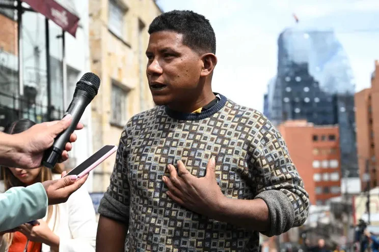 Ông Manuel Ranoque - cha ruột của 2 trong 4 đứa trẻ. Ảnh: AFP Ông Manuel Ranoque - cha ruột của 2 trong 4 đứa trẻ. Ảnh: AFP