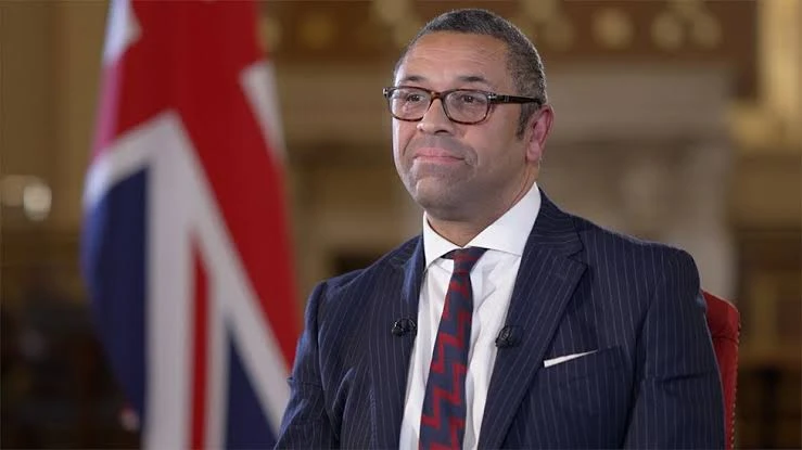 Ngoại trưởng Anh James Cleverly. Ảnh: BBC Ngoại trưởng Anh James Cleverly. Ảnh: BBC
