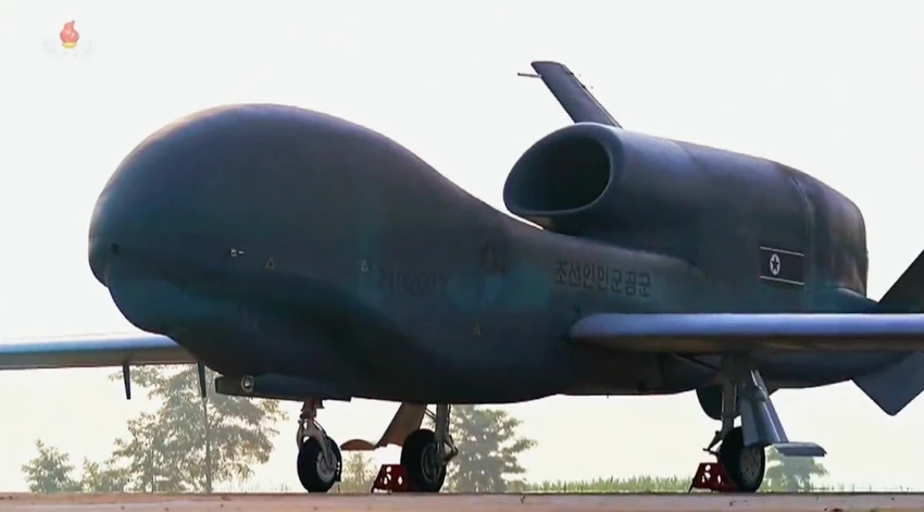 Một chiếc UAV Morning Star-4 của Triều Tiên. Ảnh: THE EURASIAN TIMES Một chiếc UAV Morning Star-4 của Triều Tiên. Ảnh: THE EURASIAN TIMES