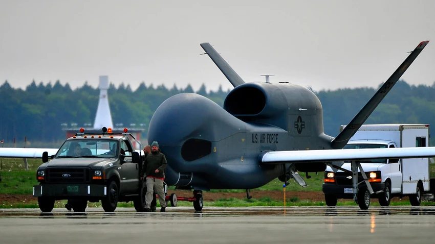 Một chiếc UAV MQ-9 Reaper của Mỹ. Ảnh: KHÔNG QUÂN MỸ Một chiếc UAV MQ-9 Reaper của Mỹ. Ảnh: KHÔNG QUÂN MỸ