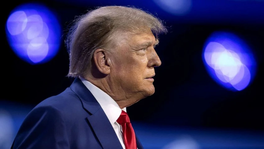 Cựu Tổng thống Mỹ Donald Trump tại một hội nghị ở TP West Palm Beach, bang Florida (Mỹ) ngày 15-7. Ảnh: ABC NEWS