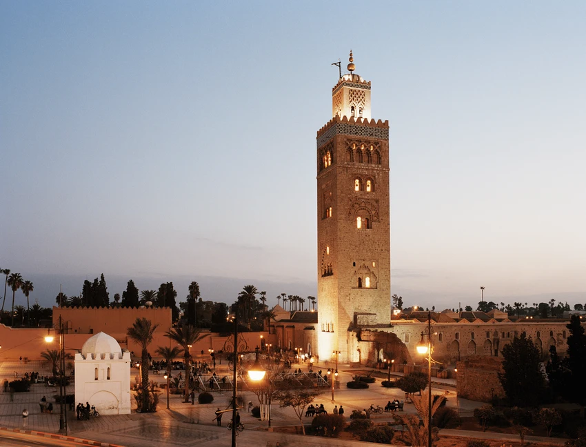 TP Marrakech (Morocco) lúc hoàng hôn. Ảnh: GETTY IMAGES TP Marrakech (Morocco) lúc hoàng hôn. Ảnh: GETTY IMAGES