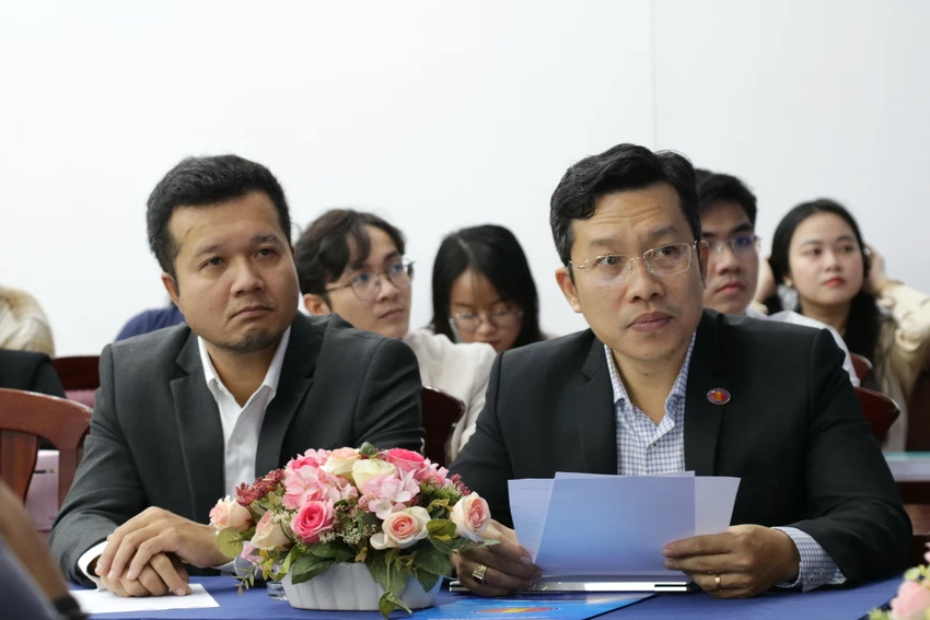 TS. Nguyễn Tăng Nghị tại Hội thảo khoa Quan hệ quốc tế về Bộ tứ kim cương
