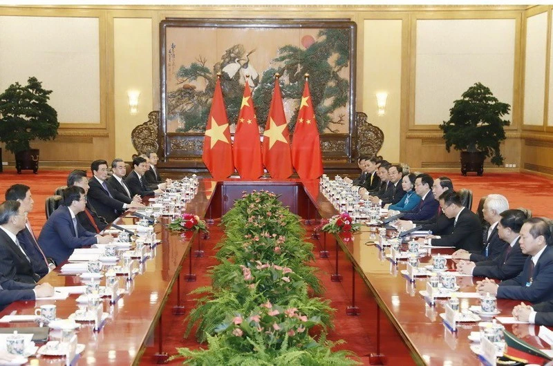 73 năm quan hệ hữu hảo Việt Nam - Trung Quốc qua những chuyến thăm