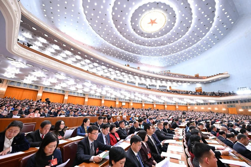 Chùm ảnh: Trung Quốc khai mạc kỳ họp Lưỡng hội khóa 14