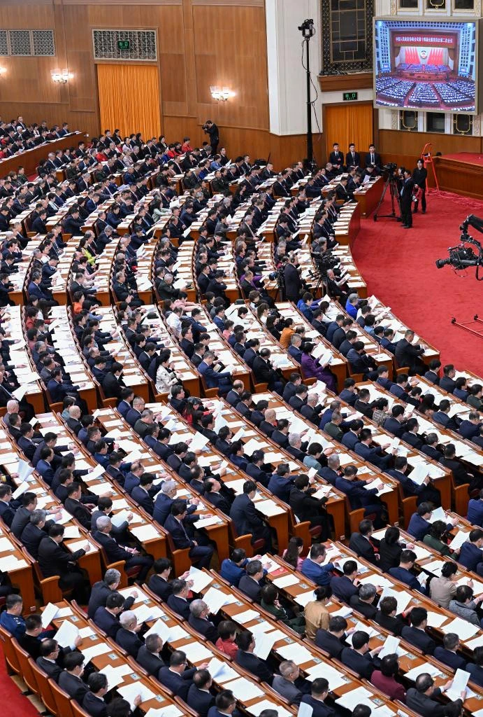 Chùm ảnh: Trung Quốc khai mạc kỳ họp Lưỡng hội khóa 14